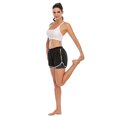 thumbnail image 2 of 2-in-1 Women Casual Cotton Yoga Shorts Mini Hot Pants Sport Leggings for Running Activewear Workout Exercise Athletic Jogging, 2 of 8