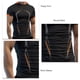 thumbnail image 4 of Camiseta deportiva para hombre, camiseta de entrenamiento transpirable, manga corta con estampado bonito para gimnasio, 4 of 5