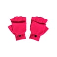 thumbnail image 1 of Mujeres Mittens Practical Convertible Mittane-cálculo al aire libre Accesorio de ropa de ropa a mano simple para invierno con rosa rojo 1 par Inevent AP009014-06, 1 of 6