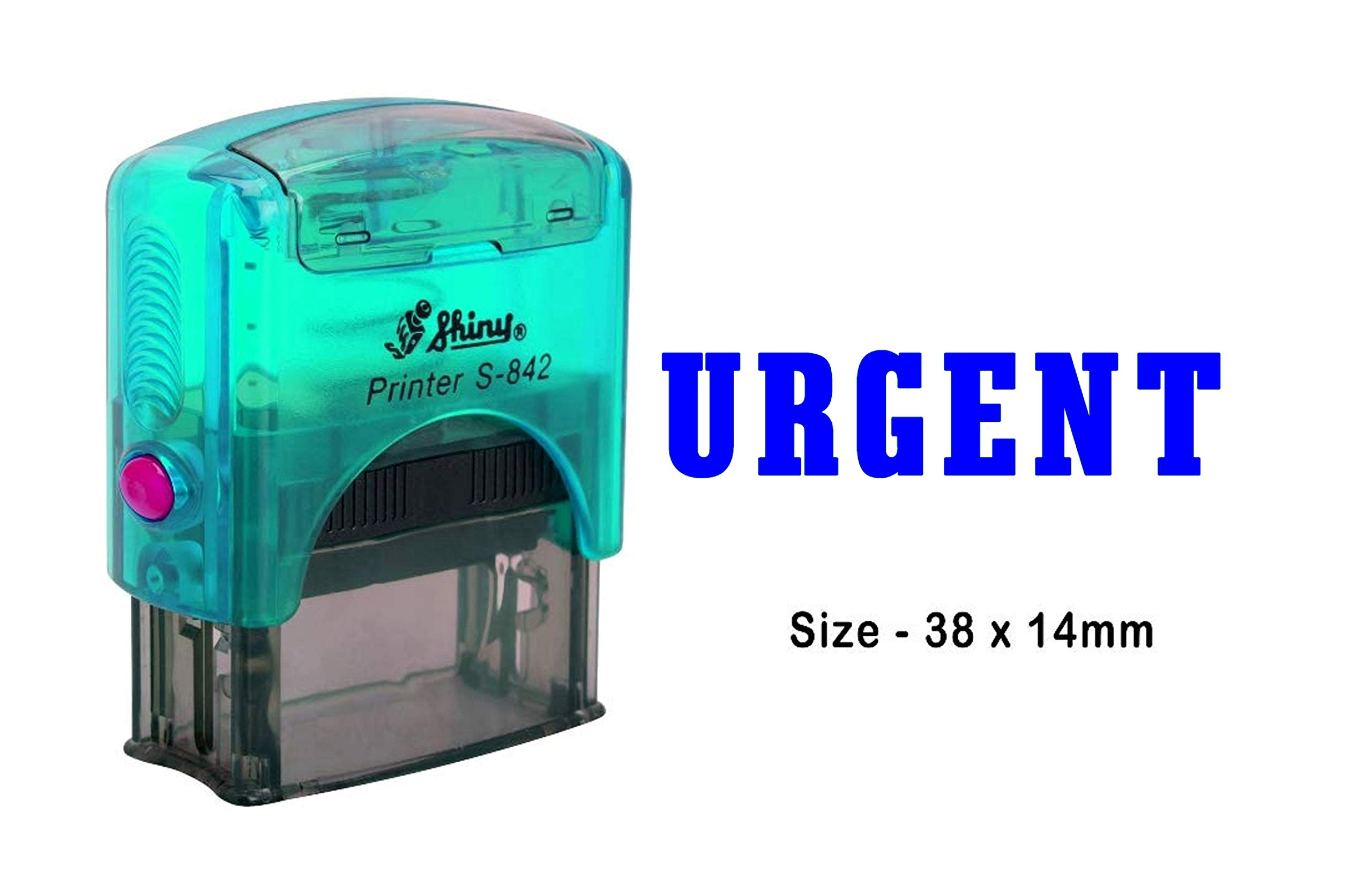 PrintValue Urgent Self Inking Rubber Stamp Office Stationery Custom