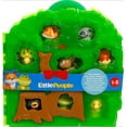 thumbnail image 6 of Little People Toddler Toy Forest Friends Carry Case Playset with Animal Figures for Pretend Play Kids Ages 1+ Years, 6 of 6