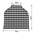 thumbnail image 2 of PKQWTM Houndstooth Nursing Cover Baby Breastfeeding Infant Feeding Cover Baby Car Seat Cover, 2 of 2