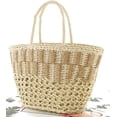thumbnail image 2 of Kukuzhu Hobo Bag for Women Straw Weave Shoulder Bag Large Totes Summer Beach Purse Handbag, 2 of 7