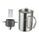 thumbnail image 5 of Cafetera de camping de 3 piezas, cafetera percoladora, taza de café 3 en 1 portátil Filtro negro, 5 of 8