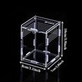 thumbnail image 2 of Boite d'Alimentation pour Reptiles, Porte Acrylique Transparent, 2 of 5