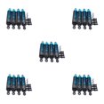 thumbnail image 3 of Bewildely Amortiguadores delanteros traseros para 1/12 ECX RGT136100 Estilo y compatibilidad Amortiguador delantero trasero azul Type2 NO2, 3 of 6