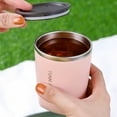 thumbnail image 6 of LongDay 10oz Stainless Steel Tumbler, Insulated Coffee Tumbler Cup with Lid, Insulated Water Bottle Double Walled Travel Coffee Mug for Hot & Cold Drinks, 6 of 11