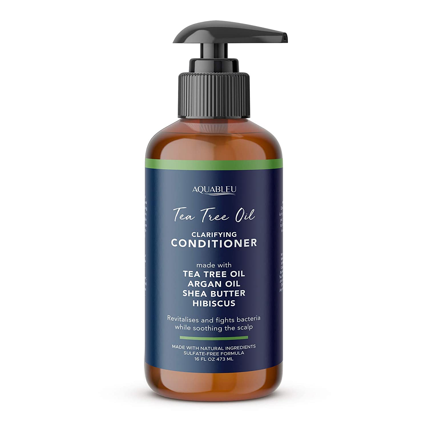 Aquableu Tea Tree Oil Conditioner Deeply Moisturizing, Nourishing & Scalp Soothing Anti