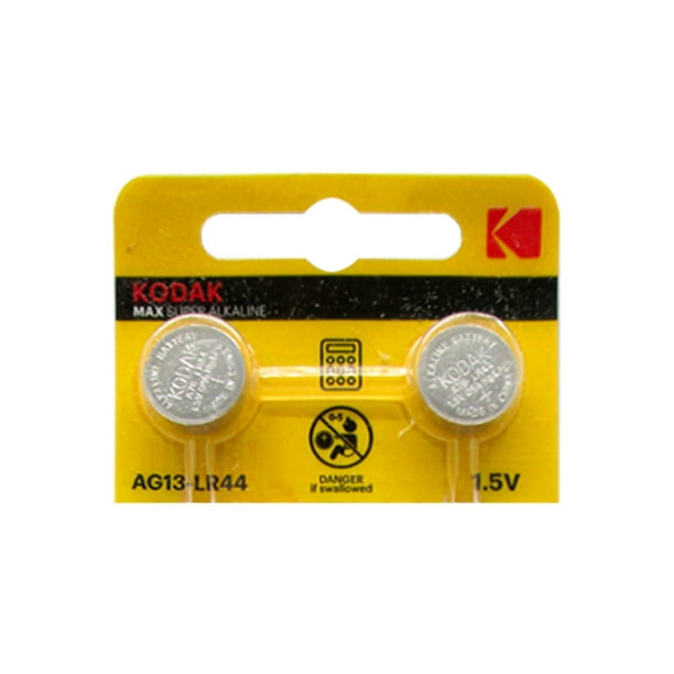 Kodak Max Ag13 Lr44 Alkaline Battery 2pcs Walmart Com Walmart Com
