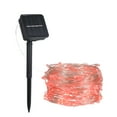 thumbnail image 1 of Amdohai 6W 10M/32.8Ft 100 LEDs Solar Powered Energy Copper Wire Fairy, 1 of 7