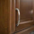 thumbnail image 3 of Modket MH1609 Traditional Classic Kitchen Cabinet Pull Handle — 5-1/2" Overall Length, 5" (128mm) Hole Centers, Brushed Nickel — 5 Packs, 3 of 5