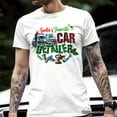 thumbnail image 5 of Santa&rsquo;s Favorite Car Detailer T-Shirt, Christmas Auto Detailing Tee, 5 of 5
