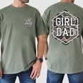 thumbnail image 4 of Girl Dad Camo Double-Sided T-Shirt – Dad Life Graphic Tee, Father’s Day Gift for Him, 4 of 6