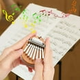 thumbnail image 4 of Exquisite Mini Finger Thumb Piano Marimba with 8 Keys - Musical Accessory Pendant Gift - 1 Piece, 4 of 5
