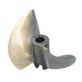 thumbnail image 4 of MERIGLARE RC Boat Propeller RC Boat Ship Outboard for Remote Control Boats 2 Blades Fan Shape Copper Easy to Install Replacement Paddle 32mm, 4 of 8