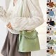 thumbnail image 2 of Bolso de hombro de cuero con cadena coreana para mujer, bolsos casuales, bolso cruzado, bolsos de cubo, bolsos de mensajero de diseñador, 2 of 6