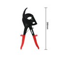 thumbnail image 3 of Tijeras para cables con trinquete 520 Shaofei negro rojo, 3 of 5