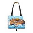 thumbnail image 2 of Xecao Animals on Noah's Ark Floating for Cat Carrier Small Dog Handbag: The Ideal Travel Companion for Your Pet, 2 of 8