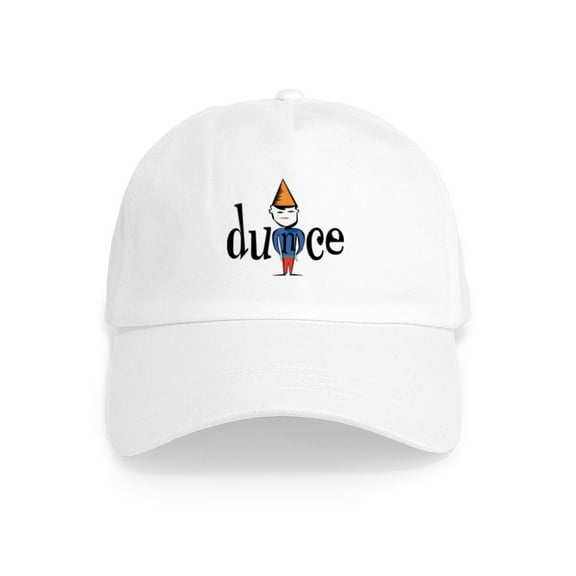 CafePress - Dunce Cap - Adjustable 100% Brushed Unisex Casual Cotton Baseball Cap, Beige, 1