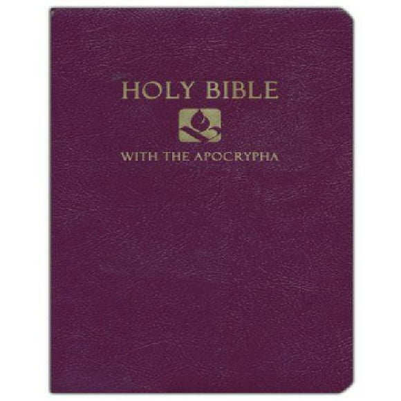Holy Bible: New Revised Standard Version With The Apocrypha Royal Purple Imitation Leather, Gift & Award Bible