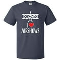 thumbnail image 3 of Inktastic I Love Airshows T-Shirt, 3 of 5