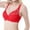 Red, variant on Women’s and Women's Plus Wireless Bras Lace Bras for Women Everyday Push Up Bra