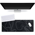 thumbnail image 2 of Large Gaming Mouse Pad Extended Big XXL Mouse Pad Keyboard Laptop Computer Desk Mat with Non-Slip Base Stitched Edge for Home Office Gaming Work, 2 of 6