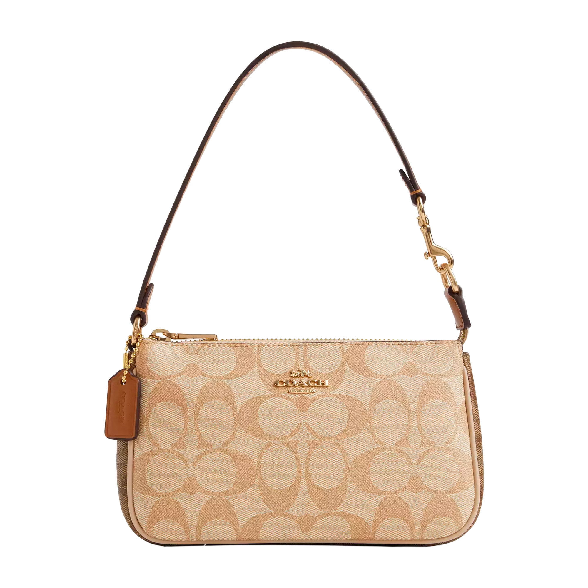 Bolsa Nolita 19 Signature in Canvas Coach Original Light Khaki Walmart en linea