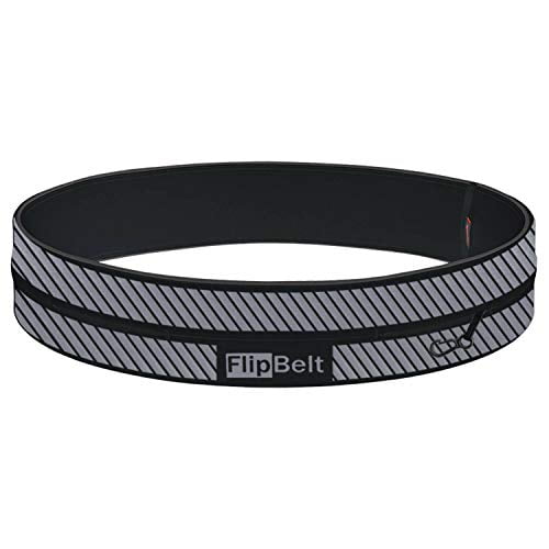 Flipbelt Reflective Running Belt Black Small Walmart Com Walmart Com