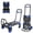 Blue, variant on 2-in-1 330 lbs Capacity Foldable Cart, Folding Hand Truck Convertible Dolly Cart with Retractable Truck/Dolly for Travel, Moving, Shopping, Office, Green