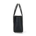 thumbnail image 5 of Valentino Garavani Women's Small 'Rockstud' Top Handle Bag – Black Black, 5 of 5