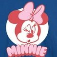 thumbnail image 3 of Mickey & Friends - Minnie Mouse Wink Face - Men's Long Sleeve T-Shirt, 3 of 5