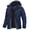 Dark Blue, variant on Women's Winter Waterproof Windproof Snow Ski Jackets Warm Thermal Fleece Thick Hooded Coat with Multi-Pockets for Outdoor Hiking Snowboarding Dark Purple L
