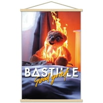 Bastille - Good Grief Wall Poster with Wooden Magnetic Frame, 22.375" x 34"