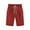 Red, variant on AherBiu Toddler Girls Clothes Summer Shorts Elastic Drawstring High Waisted Lightweight Kids Knee Length Shorts with Pockets