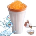 thumbnail image 1 of Ice Cup Maker, Cooling Cup for Drinks, Portable Freeze Mug, Quick Frozen Smoothies Cup (orange), 1 of 5