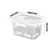 thumbnail image 3 of Fiudx Lonchera Portátil, Mini Contenedor para Refrigerador, Caja Hermética para Almacenar Alimentos, Organizador Versátil para Picnic, Uso En Exteriores En Primavera, Esencial para Viajes y Campament, 3 of 6