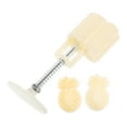 thumbnail image 1 of LOLIPPYY 1Set White Pineapple Moon Cake Press Mold Hand Pressed Baking Tool for Kitchen Use, 1 of 8