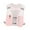 pink, variant on QccHieUs Running Vest Pack 2 L with Adjustable Waistband Outdoor Sports Bag for Women Men gray