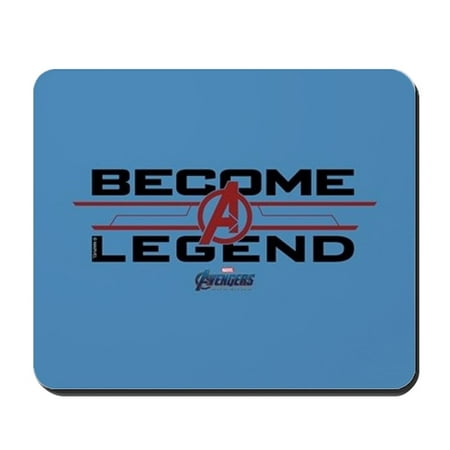 CafePress - Avengers Endgame Become A Legend - Non-slip Rubber Mousepad, Gaming Mouse (Best Gaming Mouse For League Of Legends)