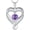 Feb-Amethyst, variant on Jewelry for Women Wife Infinity Heart Birthstone I Love You Necklace S925 Anniversary Women Necklaces for Her Wife Birthday Gift Ideas, Birthday Present for Girlfriend Mom Daughter Sterling Silver
