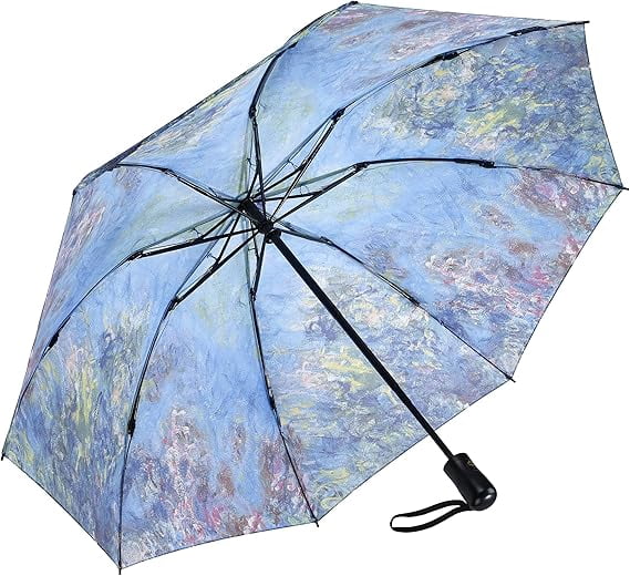galleria Monet Wisteria Folding Umbrella