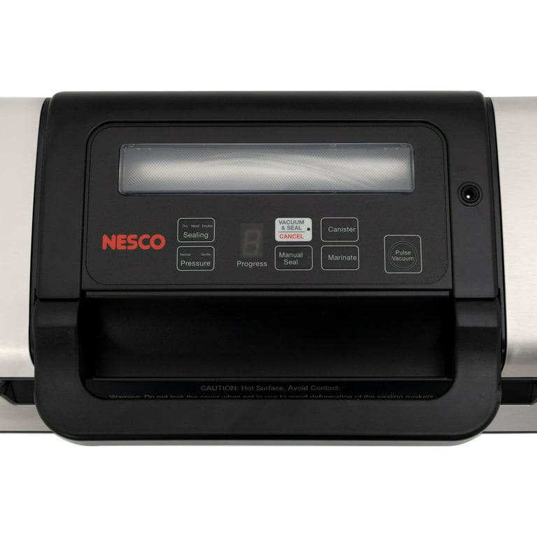 NESCO® VS-12 Deluxe Vacuum Sealer (Vacuum Canister Not Included)