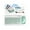 Light Green, variant on CCOCC Keyboard Bluetooth High-Precision Optical Sensing Mini Keyboard Power Saving Mode Setting Small Keyboard Mist Blue Style 10