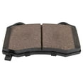 thumbnail image 3 of TRQ Rear Ceramic Brake Pads Fits 2010-2016 Hyundai Genesis Coupe 2012-16 Tesla S BFA27042, 3 of 6