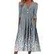 thumbnail image 1 of Vestido casual Odeerbi ODB159489 Mujer Estampado Botones Escote V, 1 of 5