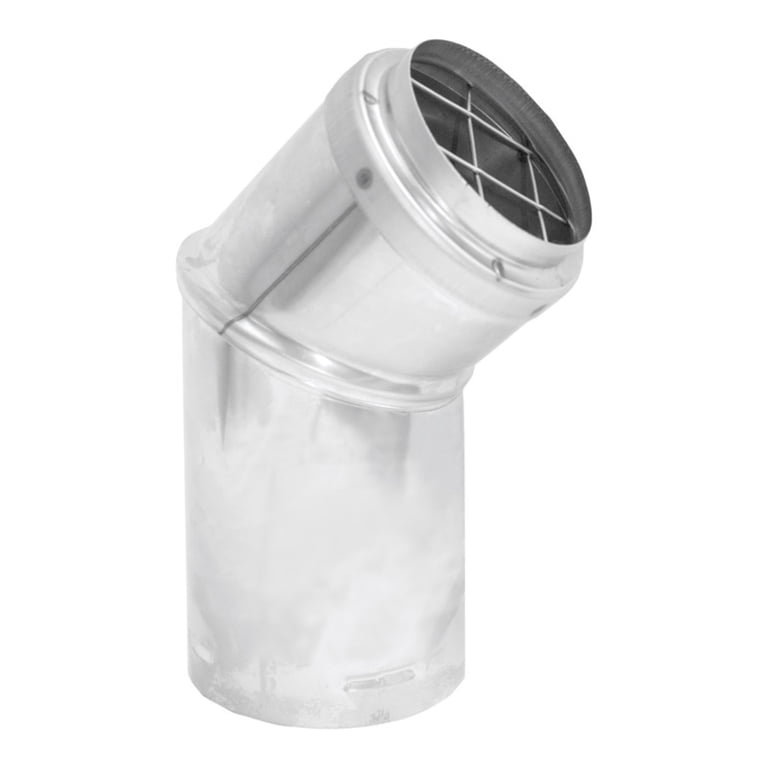 Duravent 4806428 4 x 5 in. Dia. Pellet Horizontal Stove Pipe Cap Stainless  Steel - pack of 2 - Walmart.com