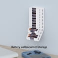 thumbnail image 4 of Battery Organizer Wall Mount Battery Holder Organizer Battery Caddy Wall Mount Holder, 4 of 8