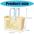 thumbnail image 5 of Ergonomic Handle Plastic Organizers For Bathroom Supplies Kitchen Essential, 5 of 12