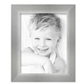 thumbnail image 2 of ArtToFrames 11" x 14" Silver Picture Frame, 11x14 inch Silver MDF Poster Frame (WOM-5291),  Pack, 2 of 8
